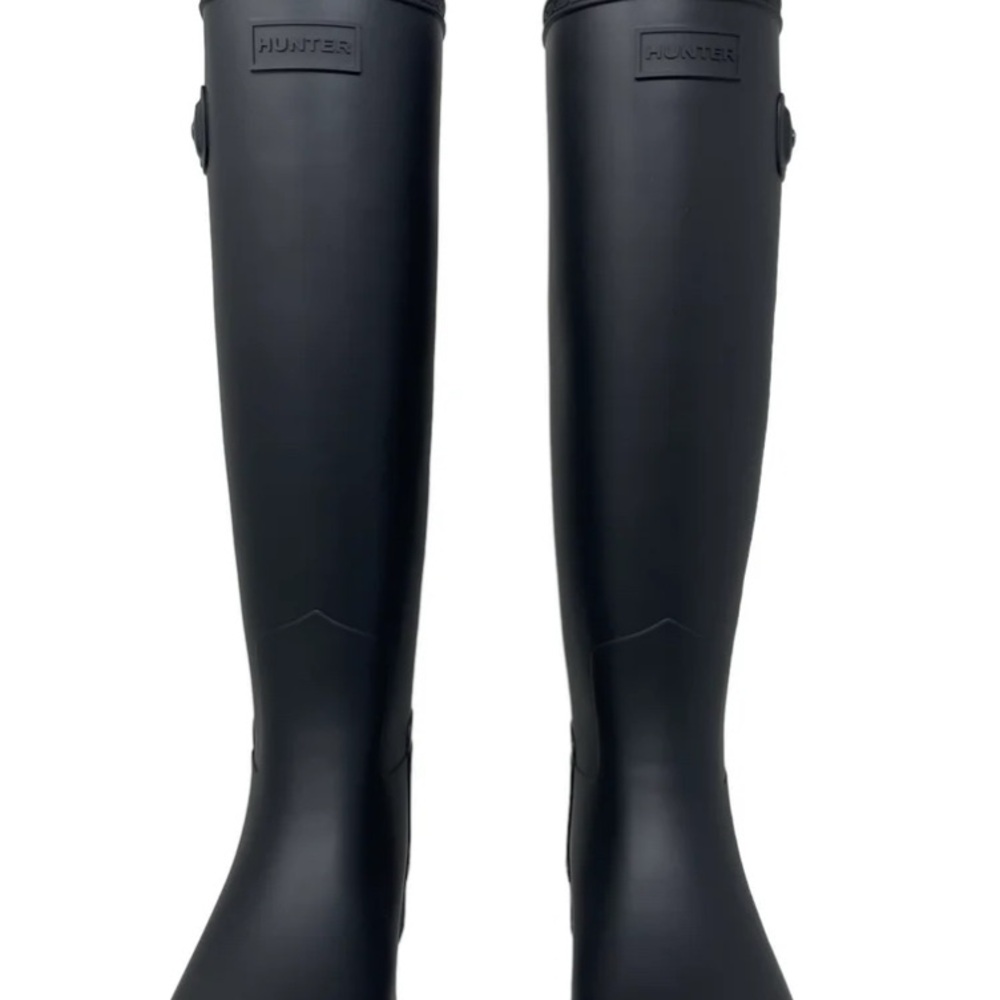 Hunter Rain Boots - Black (Size 10)